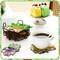 20 Pcs Spring Diamond Painting Coasters Flower Diamond Art Coasters with Holder Wooden Spring Potted Plants Diamond Coasters 5D Diamond Art Kits for Adults DIY Crafts Beginner Gifts Supplies